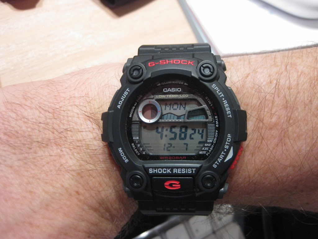 CASIO G-SHOCK นาฬิกาข้อมือ นาฬิกากันน้ำ นาฬิกาของแท้ ประกันศูนย์ CMG 1 ปี รุ่น G-7900-1D นาฬิกาสีดำ