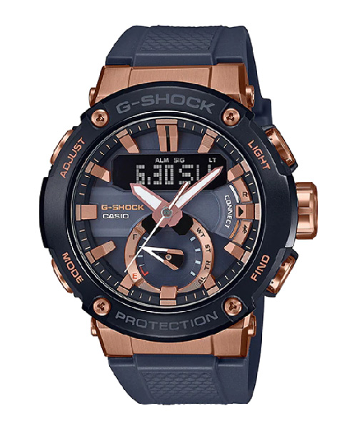 CASIO G-SHOCK นาฬิกาข้อมือ นาฬิกากันน้ำ นาฬิกาของแท้ ประกันศูนย์ CMG 1 ปี รุ่น GST-B200G-2A นาฬิกาสีน้ำเงิน