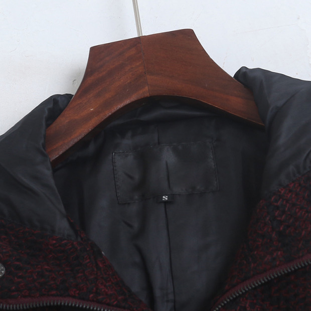 เสื้อโค้ท ฮู้ด เสื้อกันหนาว Pea coat กันหนาวฮู้ด กระดุมไม้ ดำ