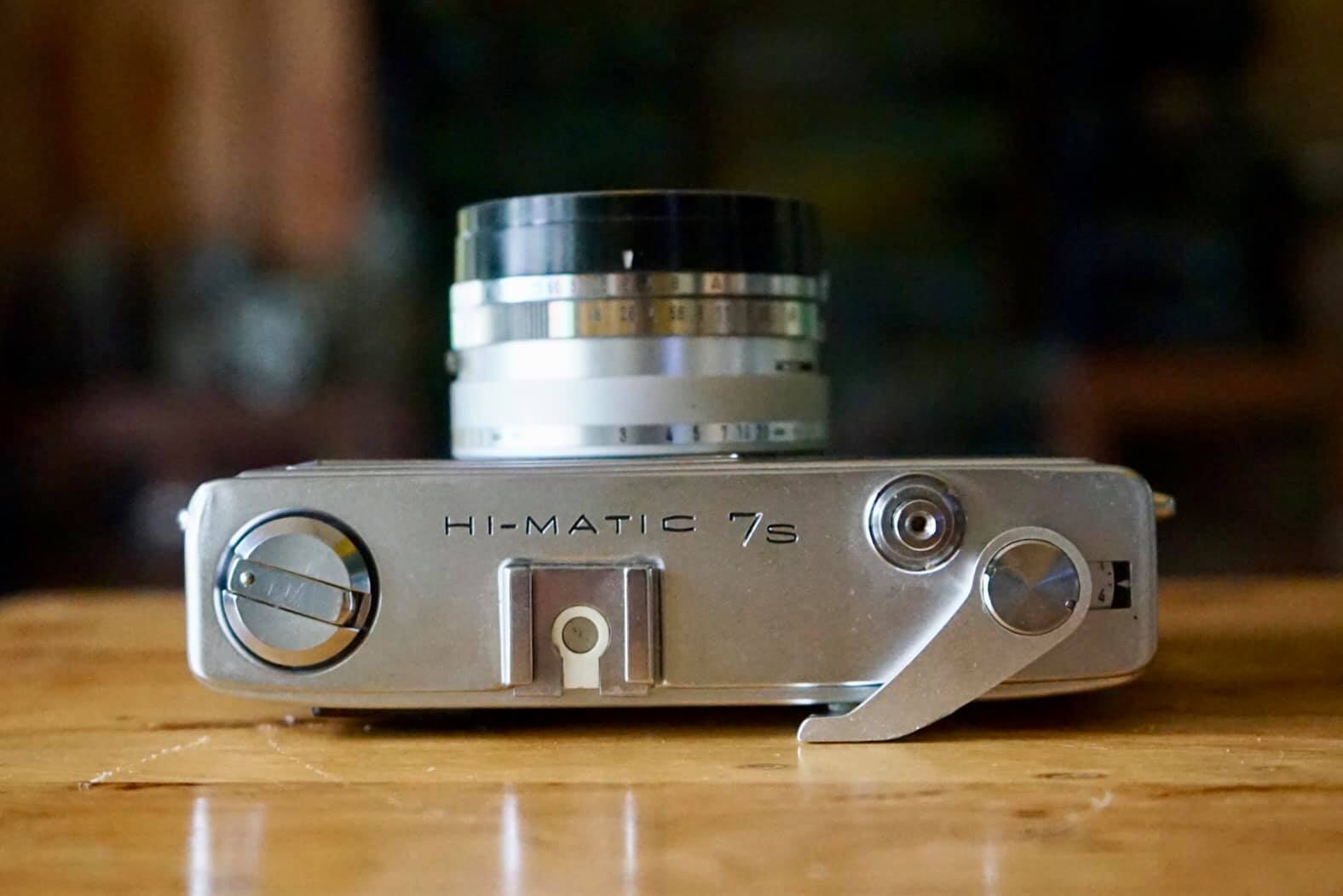 MINOLTA HI-MATIC 7S MINOLTA ROKKOR-PF45MM.F1.8