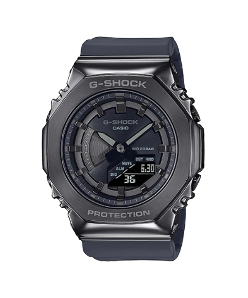 CASIO G-SHOCK นาฬิกาข้อมือ นาฬิกากันน้ำ นาฬิกาของแท้ ประกันศูนย์ CMG 1 ปี รุ่น GM-S2100B-8A นาฬิกาสีเทา