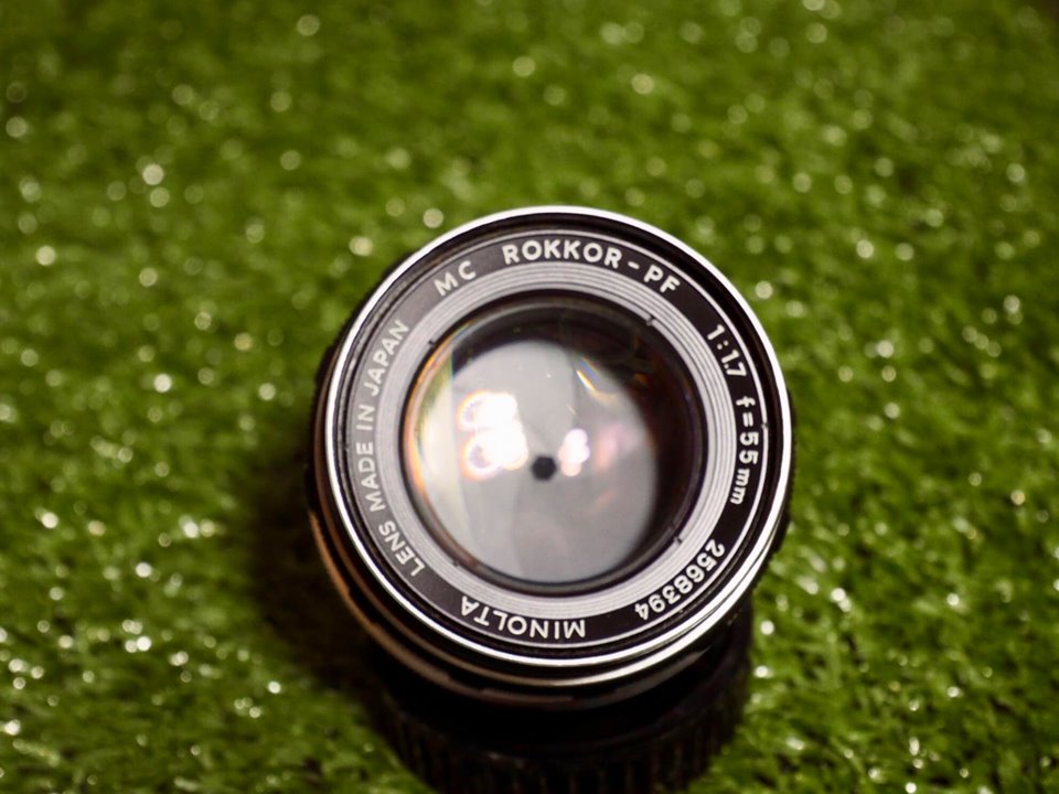 MINOLTA MC ROKKOR-PF 55MM.F1.7 MD MOUNT