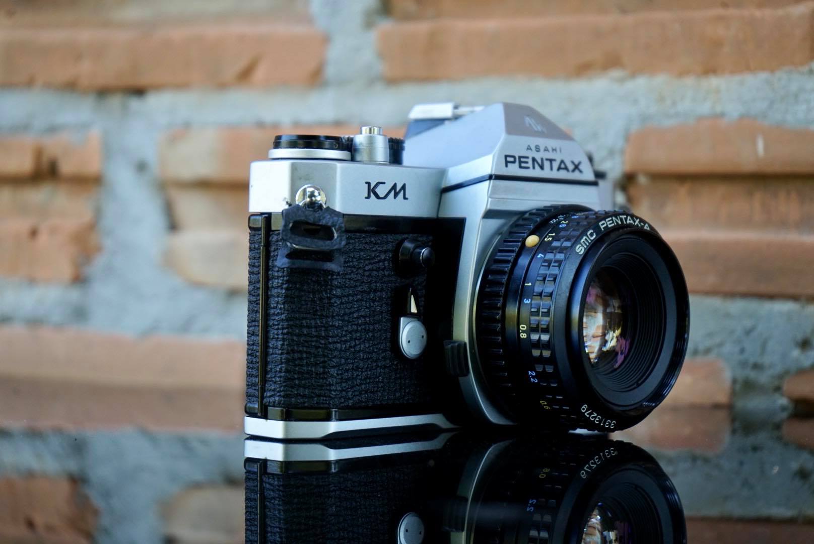 ASAHI PENTAX KM SMC PENTAX-A 50MM. F2