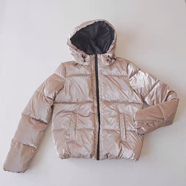 Oodji เสื้อกันหนาว เสื้อฮู้ด บุนวมอุ่น สีแชมเปญ แบรนด์ Oodji Ultra (padded puffer coAt