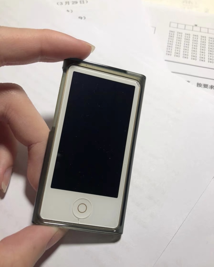 สีใหม่ ฟ้าอ่อน เคสใสไอพอดนาโน iPod Nano 7/8 (แถมฟรีฟิลม์กระจก)