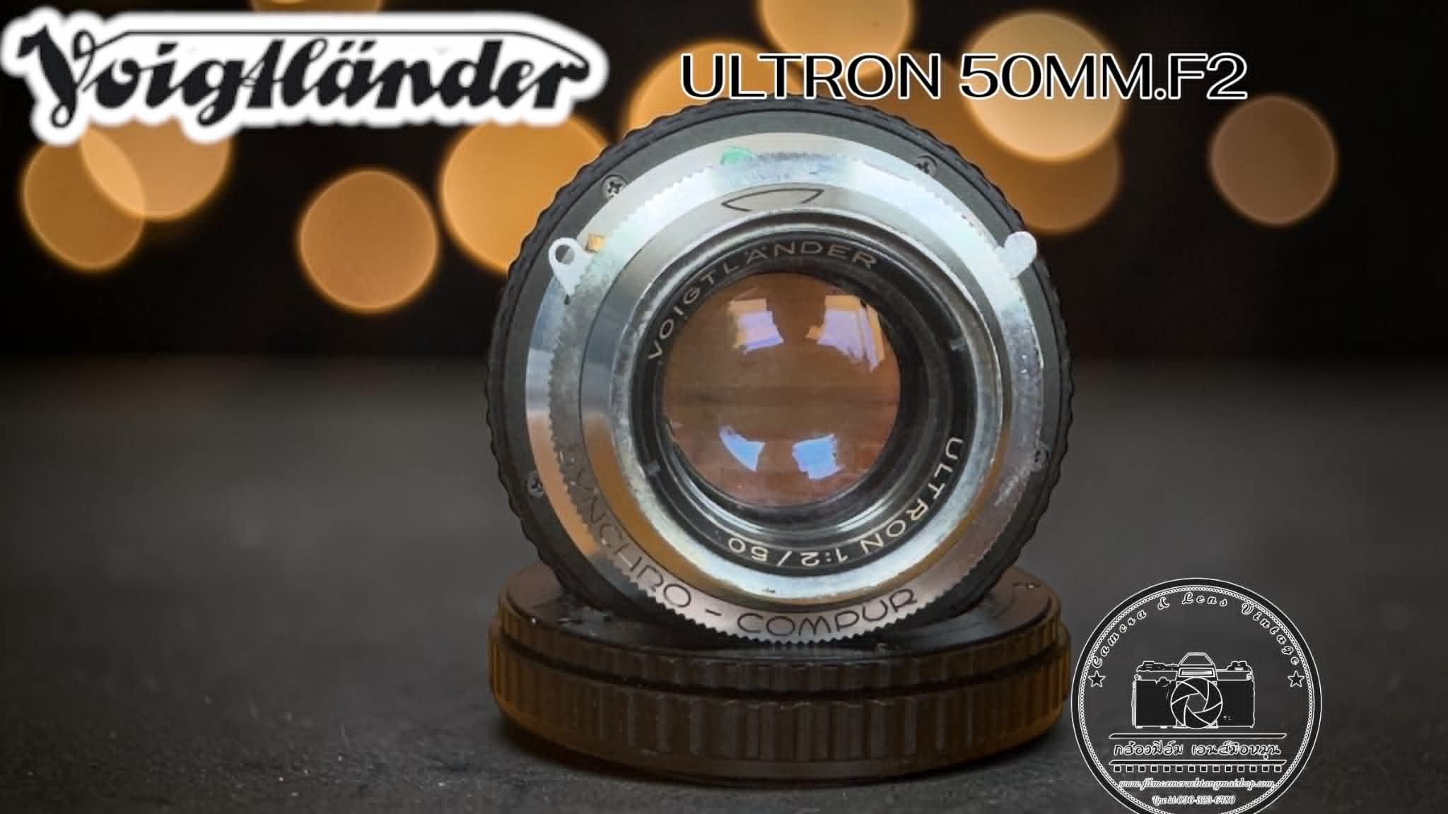 VOIGTLANDER ULTRON 50MM.F2 MODIFY M39 MOUNT