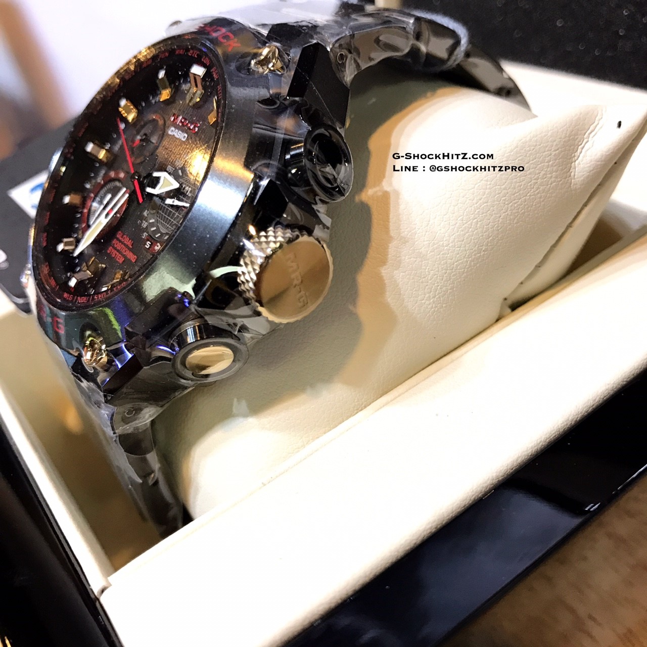 CASIO MID YEAR SALE G-SHOCK พร้อมส่ง นาฬิกาข้อมือ นาฬิกากันน้ำ นาฬิกาของแท้ ประกันศูนย์ CMG 1 ปี รุ่น MRG-G1000B-1A4 นาฬิกาสีดำ