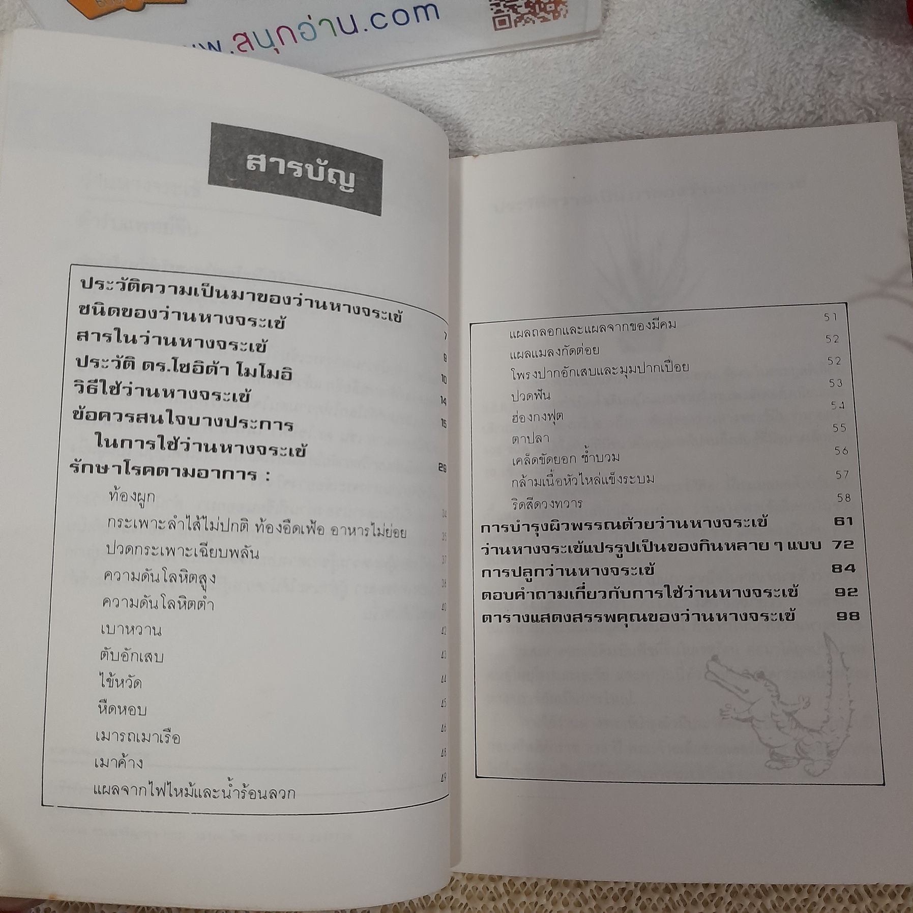 ว่านหางจระเข้ ตำรับแพทย์จีน