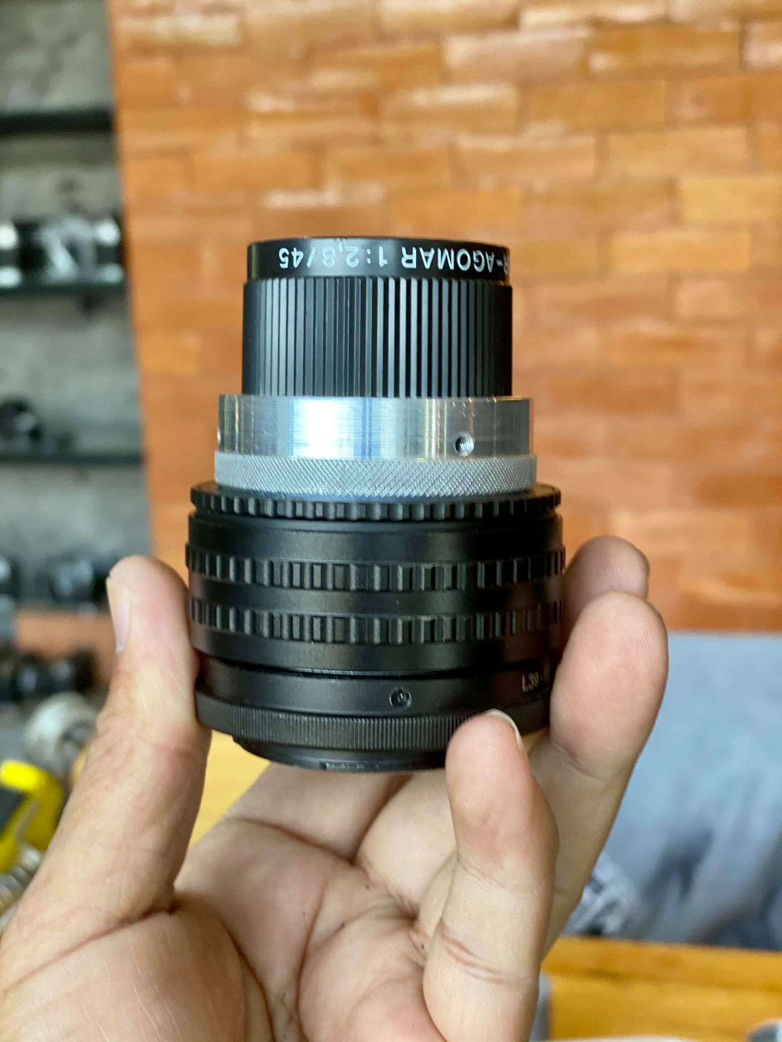 AGFA COLOR-AGOMAR 45MM.F2.8 MODIFIED SONY E MOUNT