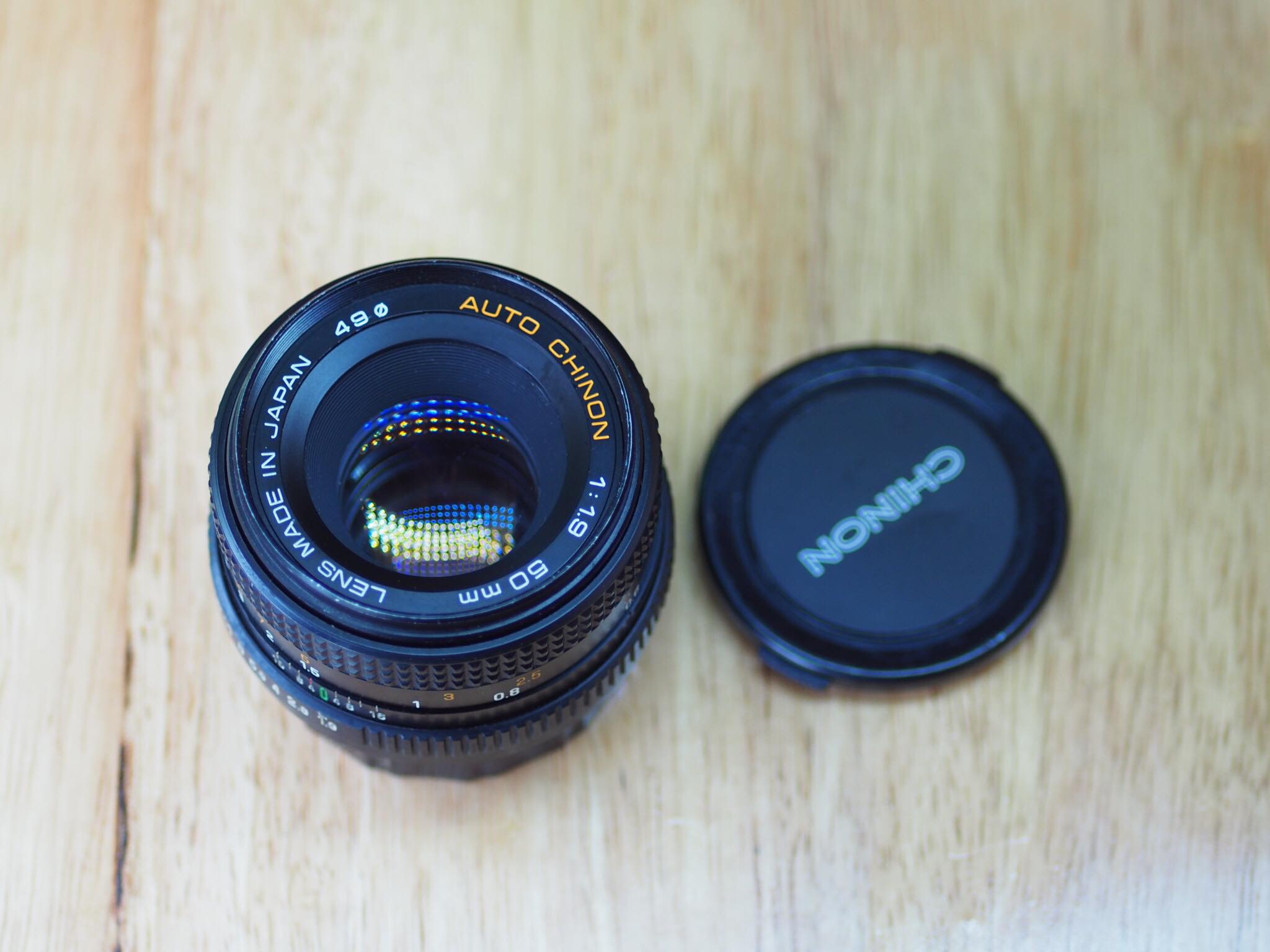 AUTO CHINON 50MM.F1.9 PK MOUNT