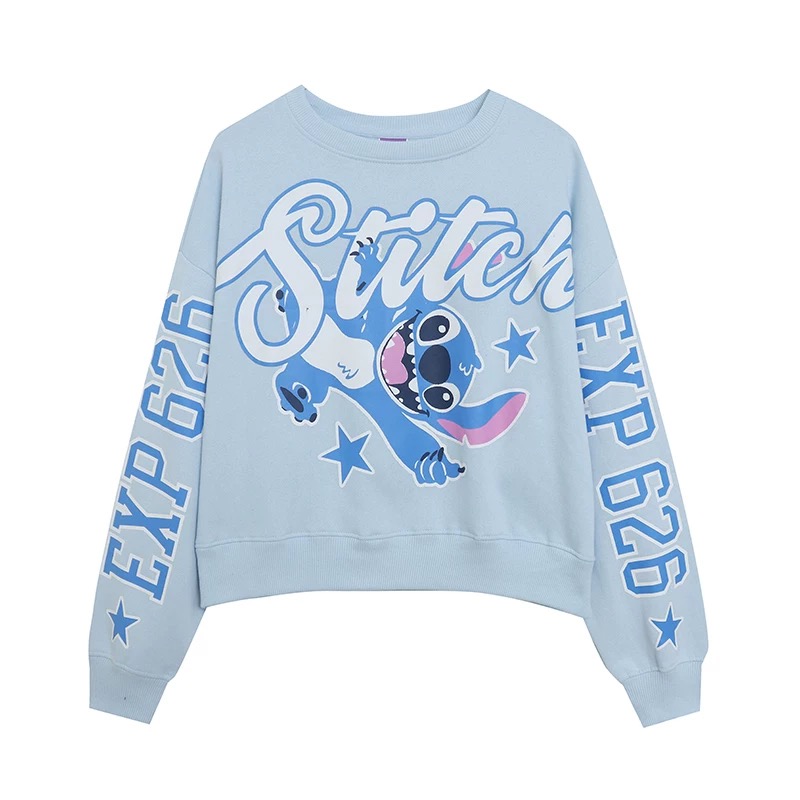 เสื้อ วอร์ม สเวตเตอร์ sweatshirt Disney เสื้อ stitch สติช สีเทา ลายการ์ตูนมิคกี้ งาน DISNEYงานสวย แต่งสายรุ้ง สำเนา สำเนา สำเนา สำเนา สำเนา ฟ้า