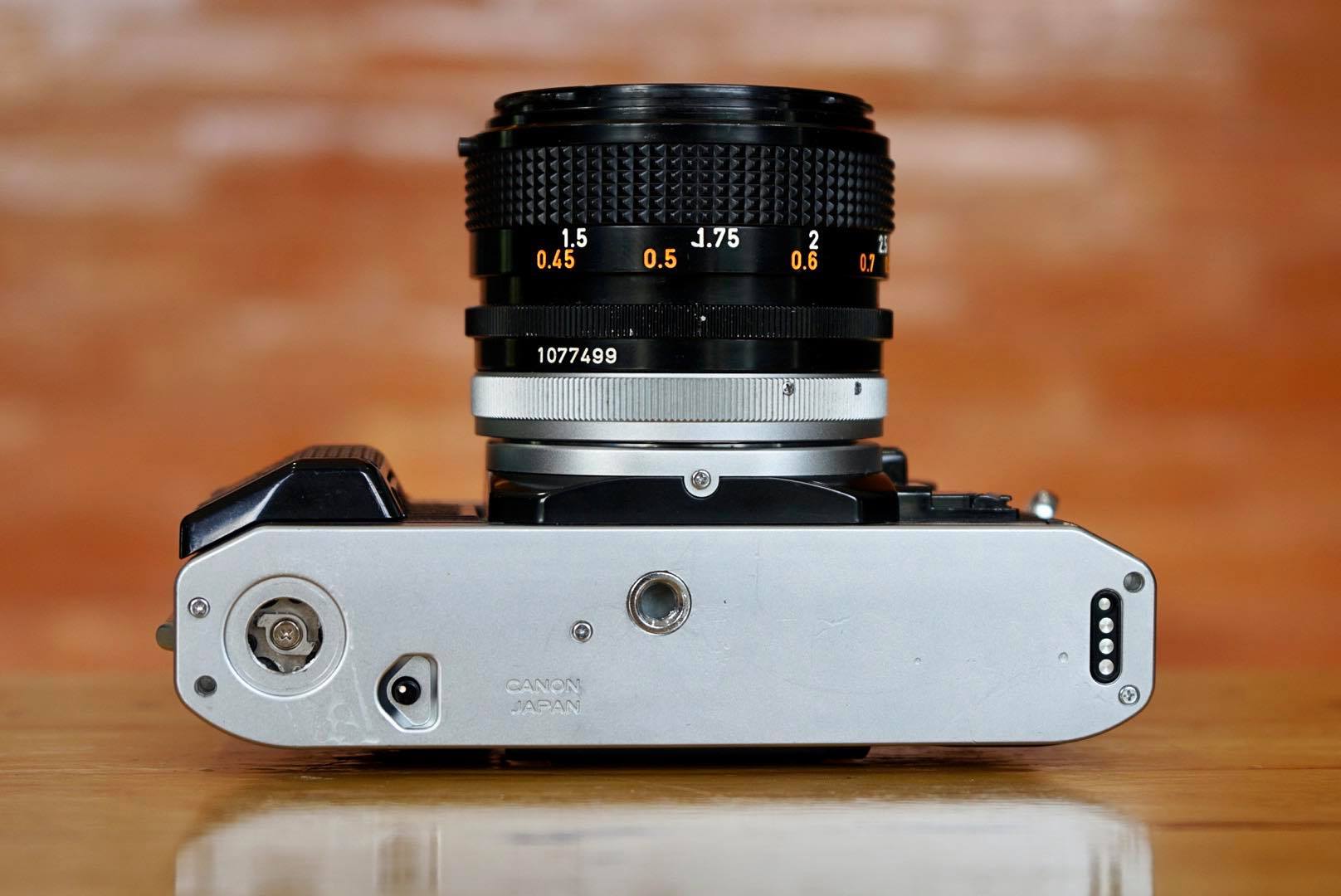 CANON AE1 PROGRAM CANON LENS FD 50MM. F1.4 SSC.