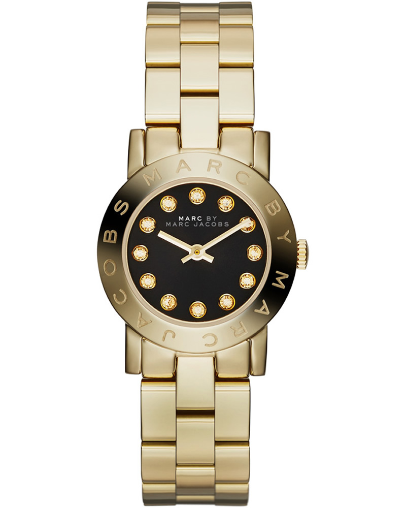 Marc Jacobs MBM3336 Amy Black Dial 26mm Mini Watch