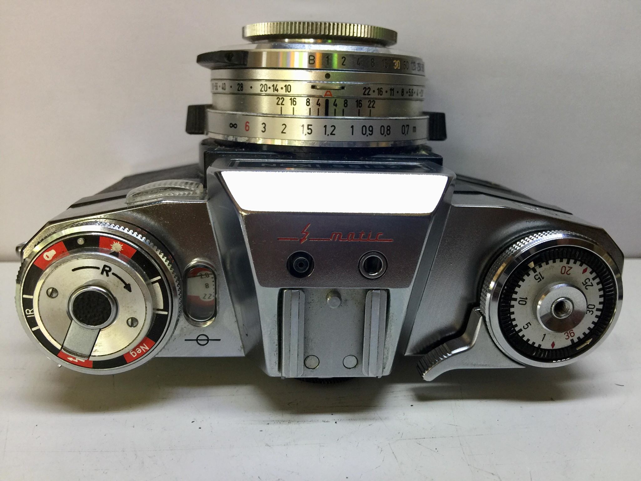 フィルムカメラ Zeiss Ikon Contaflex S Tessar 50mm F2.8 Zeiss Ikon Contaflex Super 35mm Film SLR Camera - Tessar