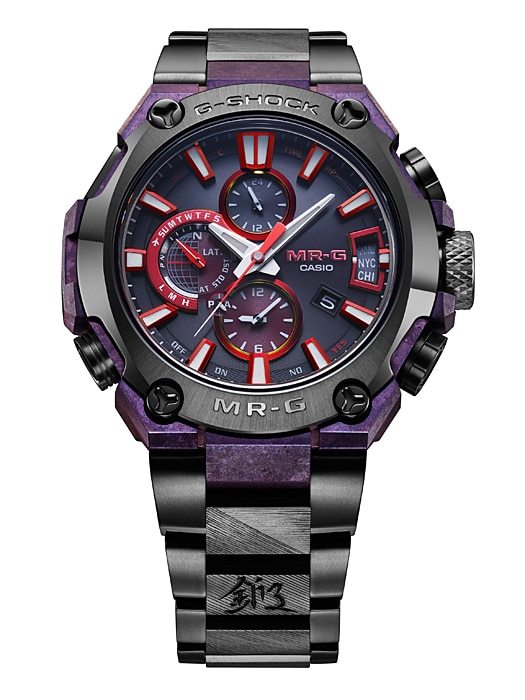 CASIO G-SHOCK นาฬิกาข้อมือ นาฬิกากันน้ำ นาฬิกาของแท้ ประกันศูนย์ CMG 1 ปี รุ่น MRG-G2000GA-1A นาฬิกาสีดำ