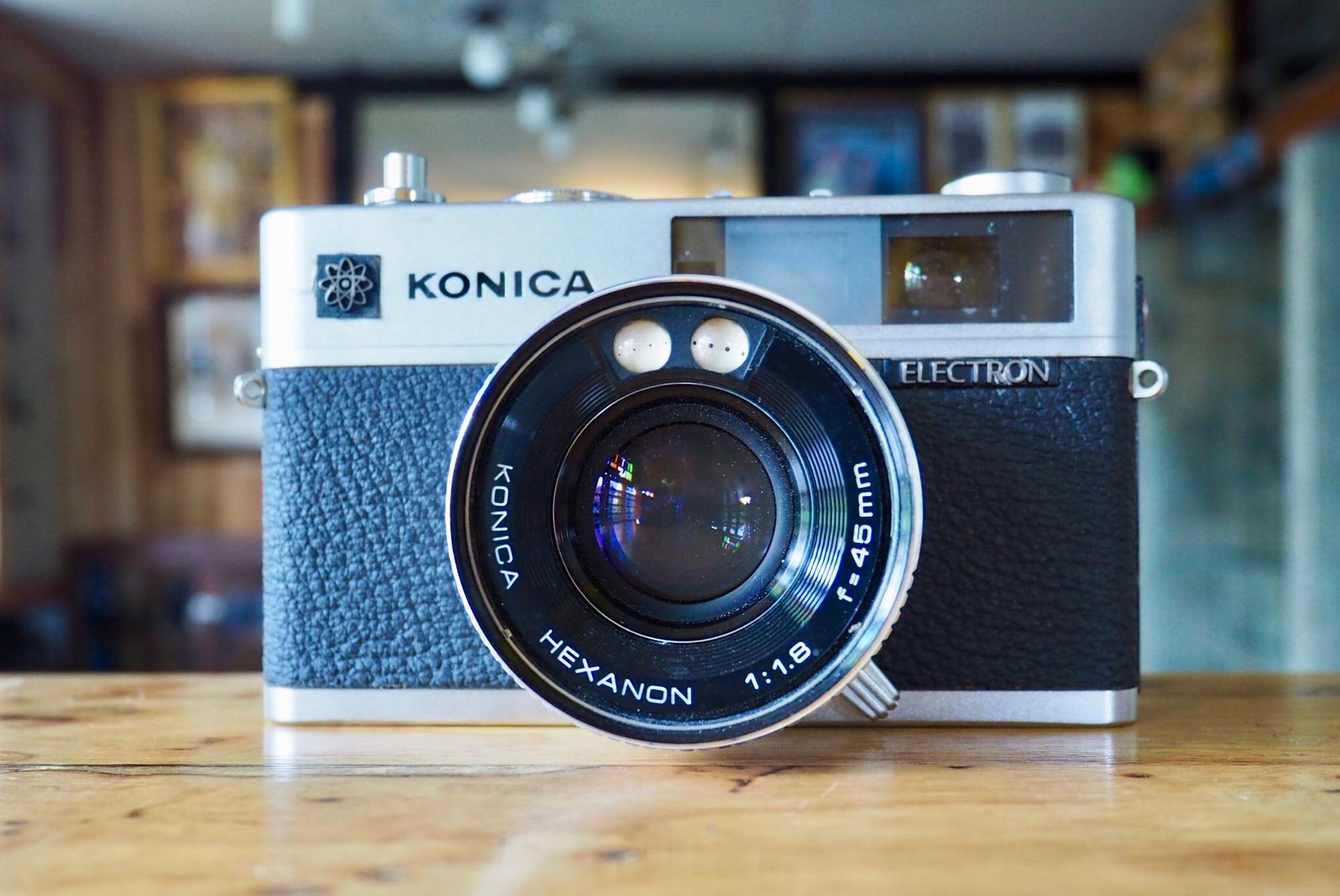 KONICA ELECTRON KONICA HEXANON 45MM.F1.8