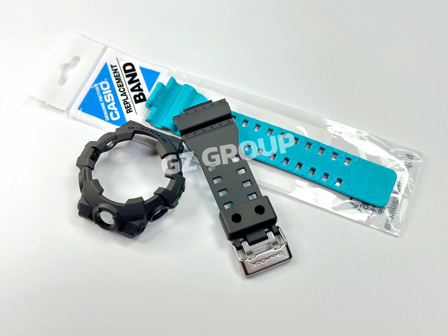 CASIO GENUINE FACTORY CASIO REPLACEMENT อะไหล่นาฬิกา G-SHOCK พร้อมส่ง รุ่น GA-700SE-1A2 สีดำฟ้า