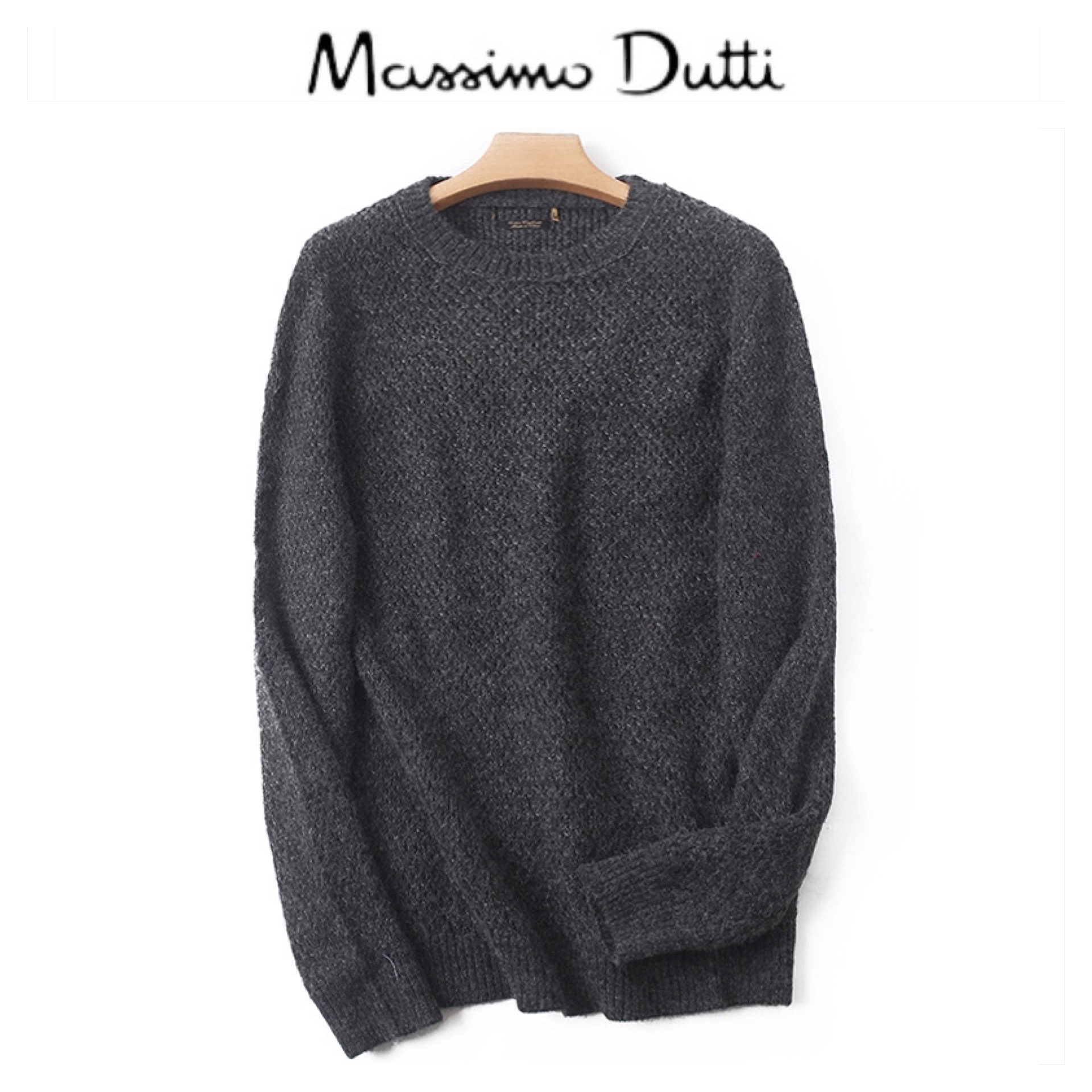 massimo dutti cotton cashmere เสื้อหนาวไหมพรม ไหมพรมถัก เนื้อไหม นุ่ม สวย งาน แบรนด์massimo dutti cotton cashmere งานตัดป้าย cotton cashmere แท้