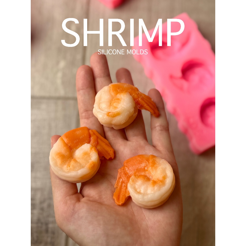 รวมแม่พิมพ์ กุ้ง กุ้งแม่น้ำ กุ้งแกะ กุ้งฝอย กุ้งแห้ง เหมือนจริงที่สุด