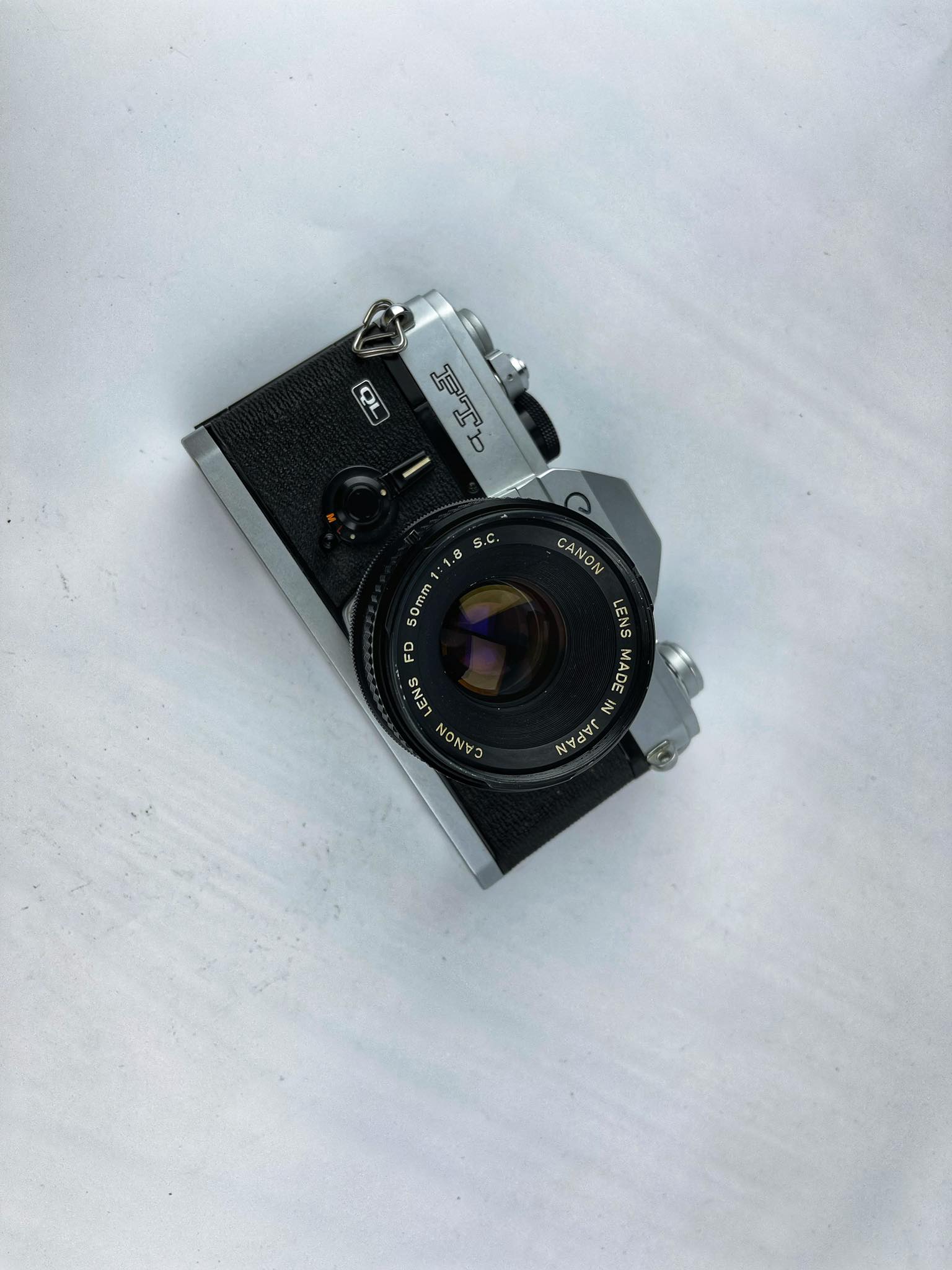 CANON FTB CANON LENS FD 50MM.F1.8 S.C