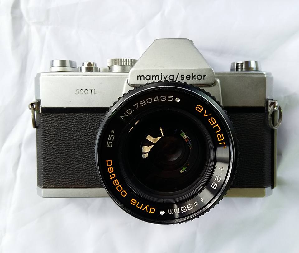 MAMIYA/SEKOR 500TL+LENS AVANAR 35MM.F2.8