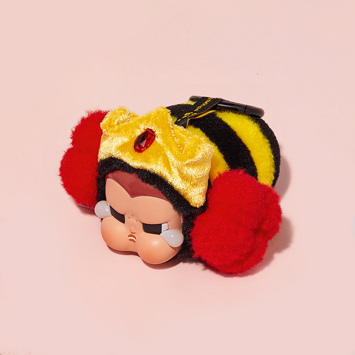 POPMART CRYBABY × Powerpuff Girls Series-Vinyl Face Plush Blind Box พวงกุญแจCRYBABY พวงกุญแจPOWERPUFFGIRLS