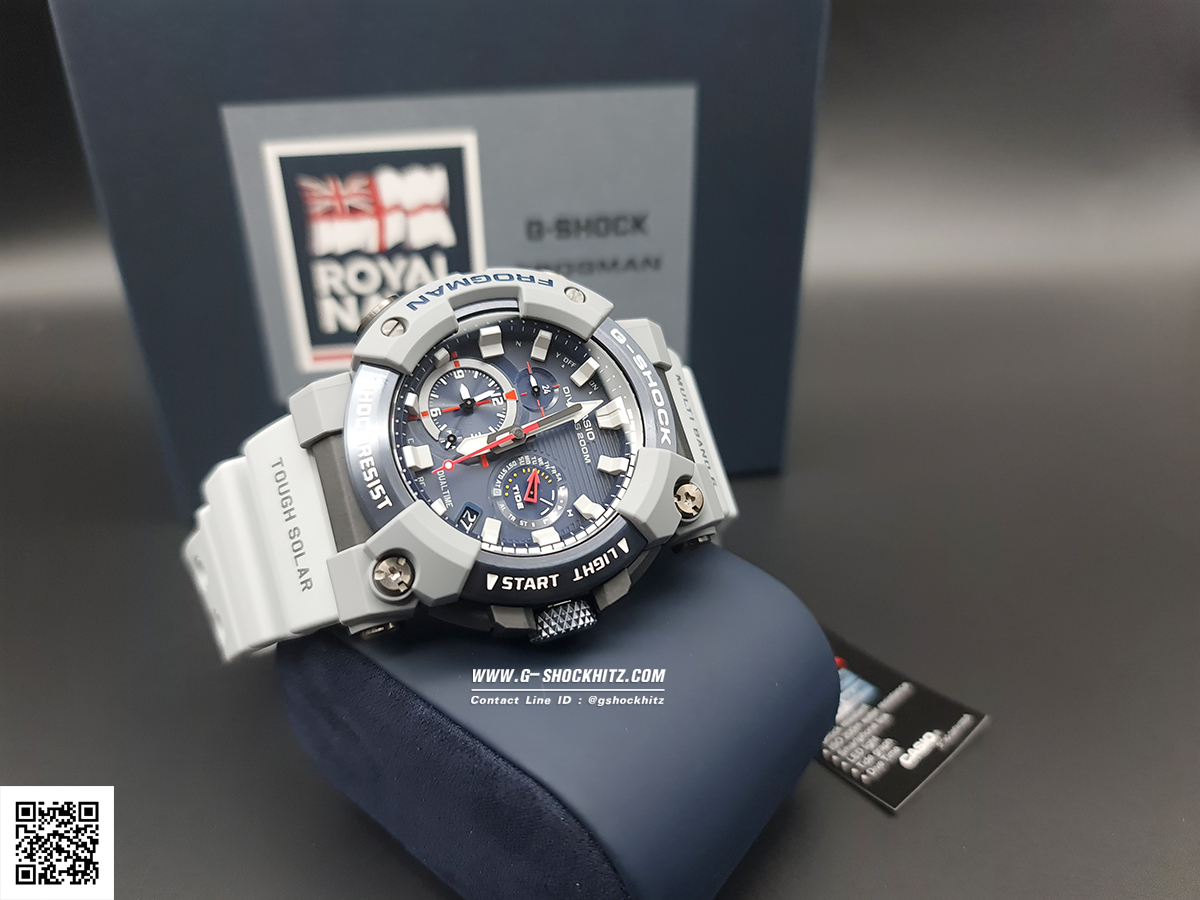 CASIO G-SHOCK นาฬิกาข้อมือ นาฬิกากันน้ำ นาฬิกาของแท้ ประกันศูนย์ CMG 1 ปี รุ่น GWF-A1000RN-8A นาฬิกาสีเทา