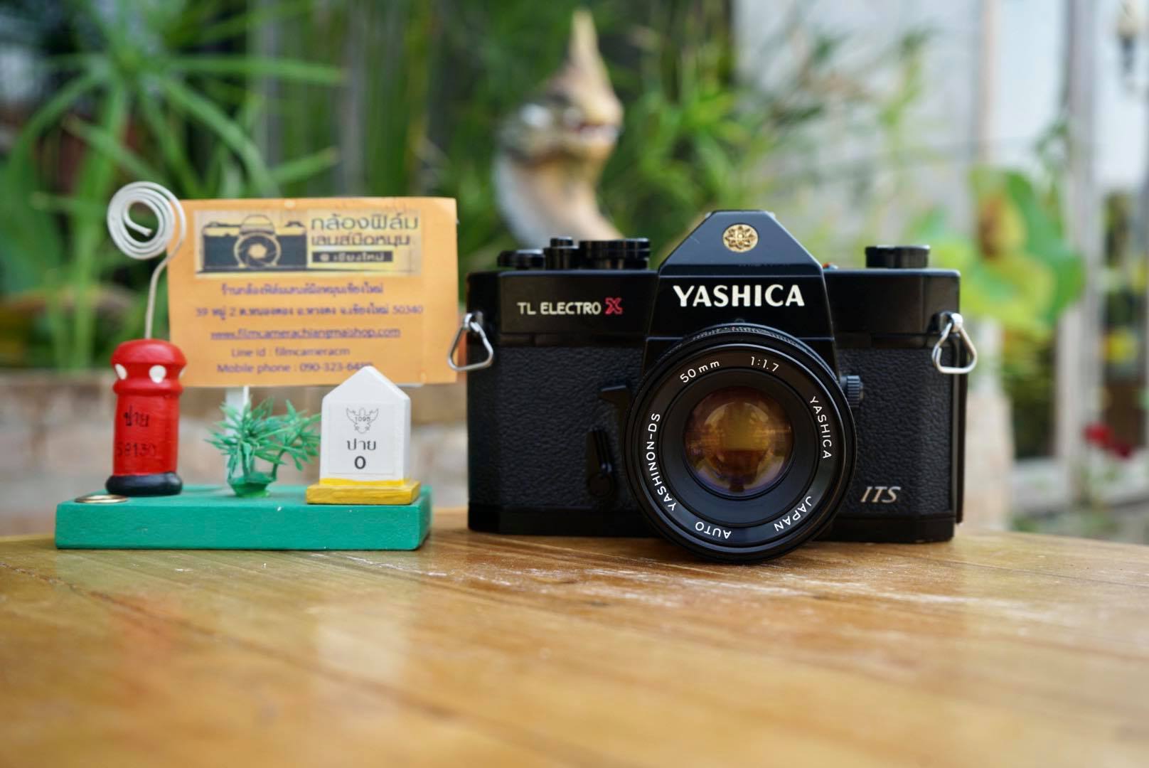 YASHICA TL ELECTRO X YASHICA AUTO YASHINON-DS 50MM.F1.7
