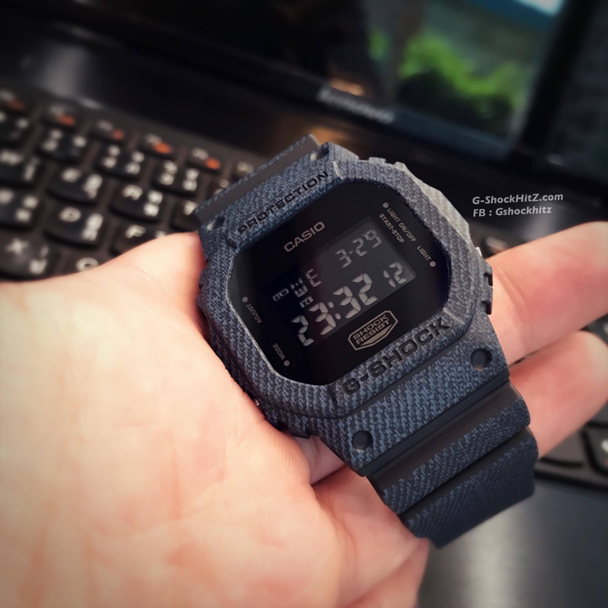 CASIO G-SHOCK นาฬิกาข้อมือ นาฬิกากันน้ำ นาฬิกาของแท้ ประกันศูนย์ CMG 1 ปี รุ่น DW-5600DC-1D นาฬิกาสีดำ