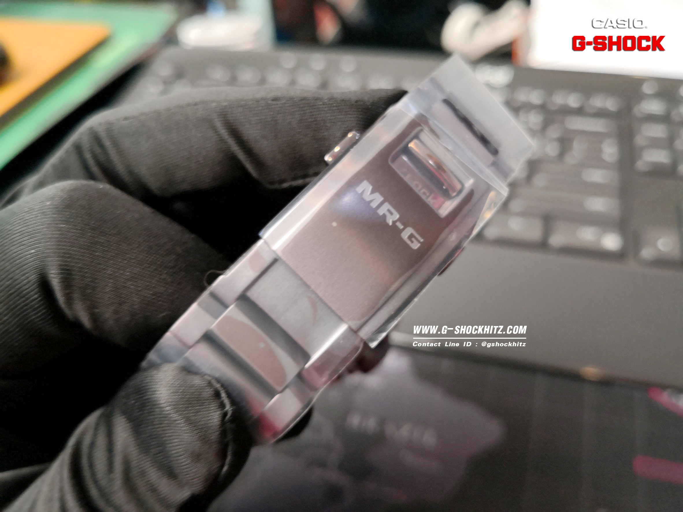 CASIO G-SHOCK นาฬิกาข้อมือ นาฬิกากันน้ำ นาฬิกาของแท้ ประกันศูนย์ CMG 1 ปี รุ่น MRG-G2000HA-1A นาฬิกาสีดำ