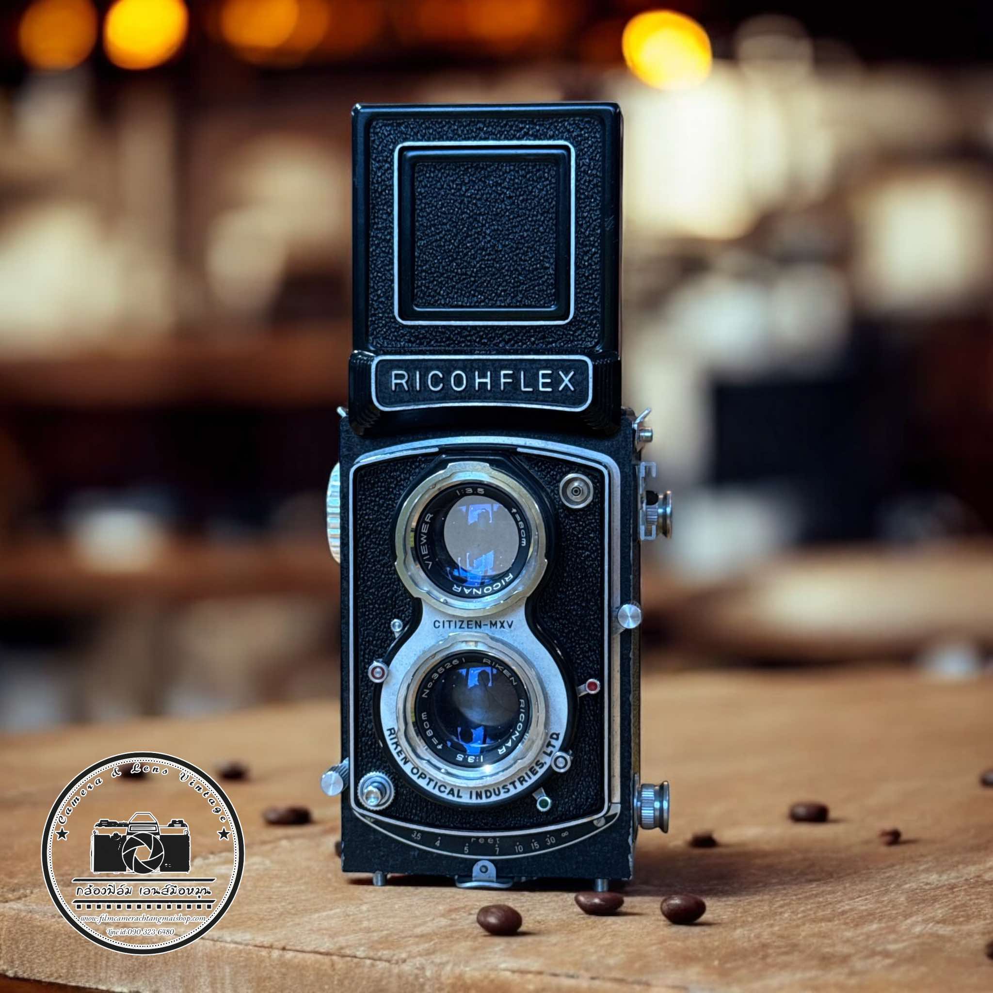 RICOHFLEX DIAMOND RIKENON 80MM.F3.5