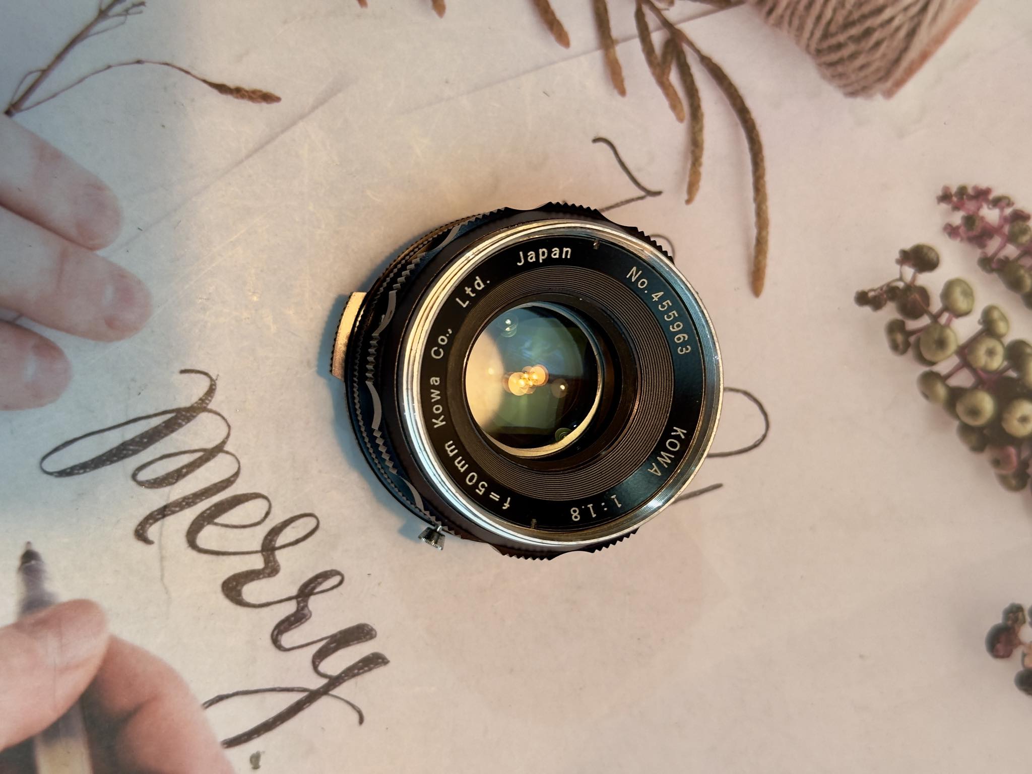 KOWA 50MM.F1.8 MODIFIED M39 MOUNT