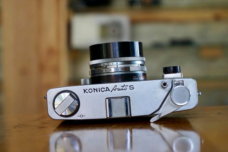 KONICA AUTO S KONIHSIROKU HEXANON 47MM.F1.9