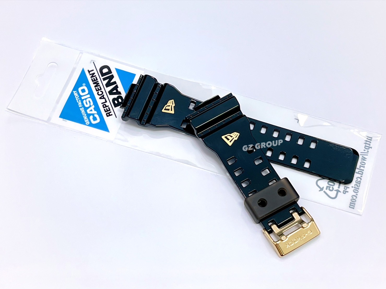 CASIO GENUINE FACTORY CASIO REPLACEMENT อะไหล่นาฬิกา G-SHOCK รุ่น GA-110NE-9 สีดำทอง