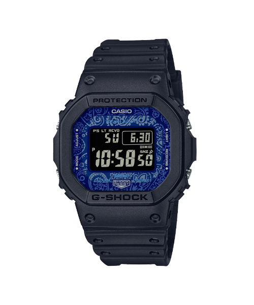 CASIO G-SHOCK นาฬิกาข้อมือ นาฬิกากันน้ำ นาฬิกาของแท้ ประกันศูนย์ CMG 1 ปี รุ่น GW-B5600BP-1 นาฬิกาสีดำ