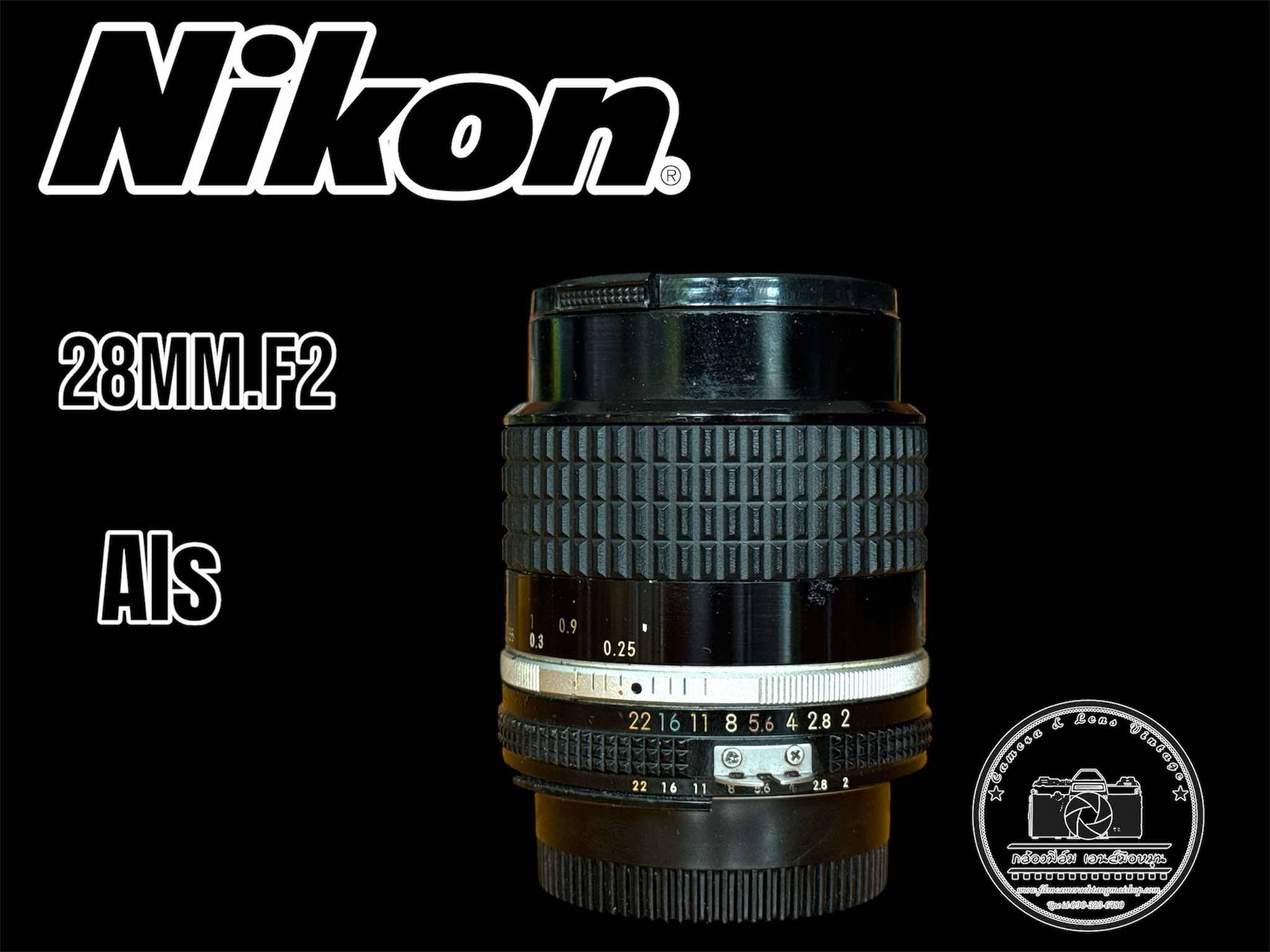 NIKON NIKKOR 28MM.F2 AIS MOUNT