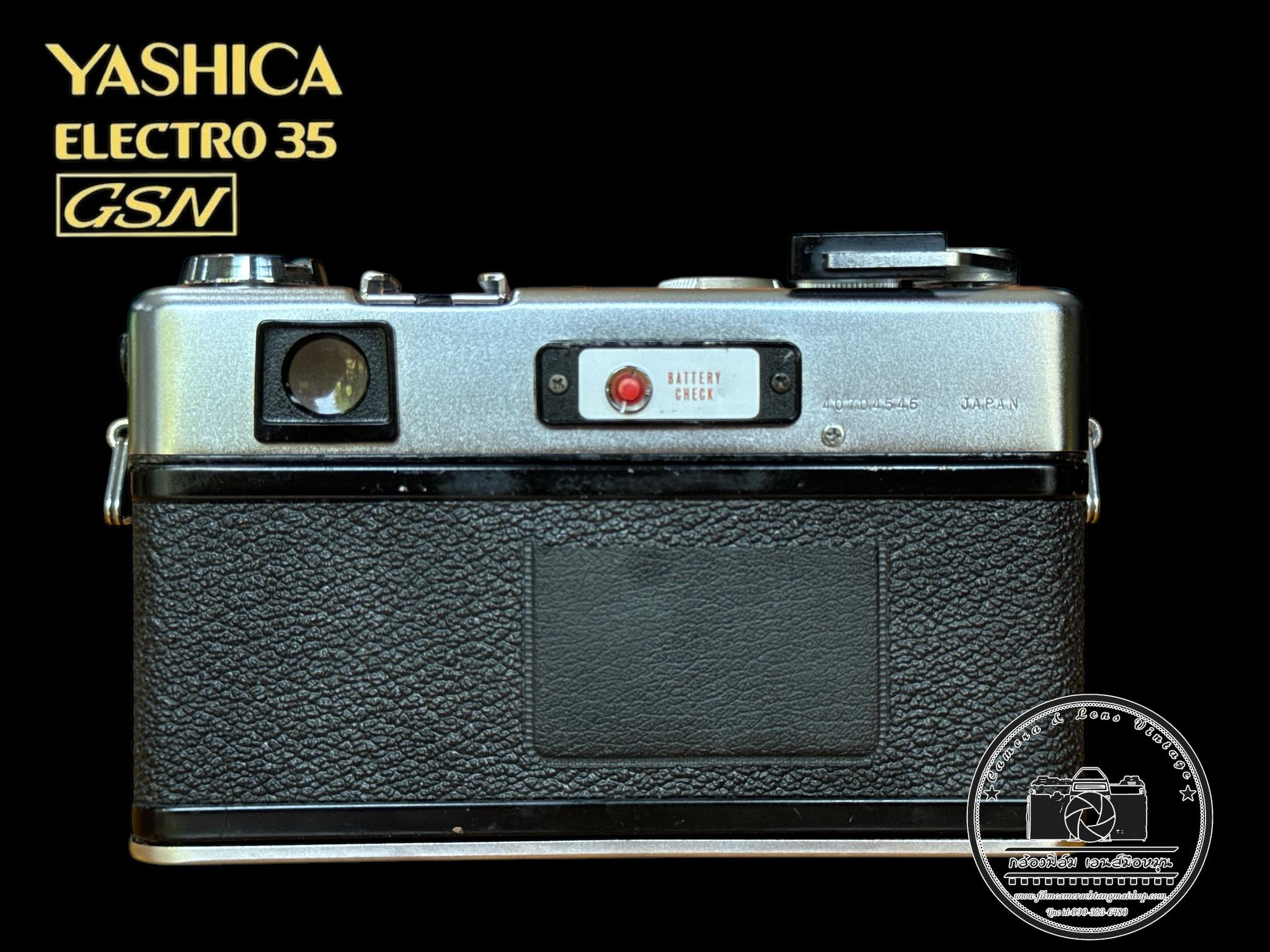 YASHICA ELECTRO 35GSN YASHICA COLOR YASHINON-DX 45MM.F1.7