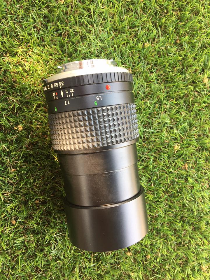 MINOLTA MC TELE ROKKOR 135MM. F3.5 MD MOUNT