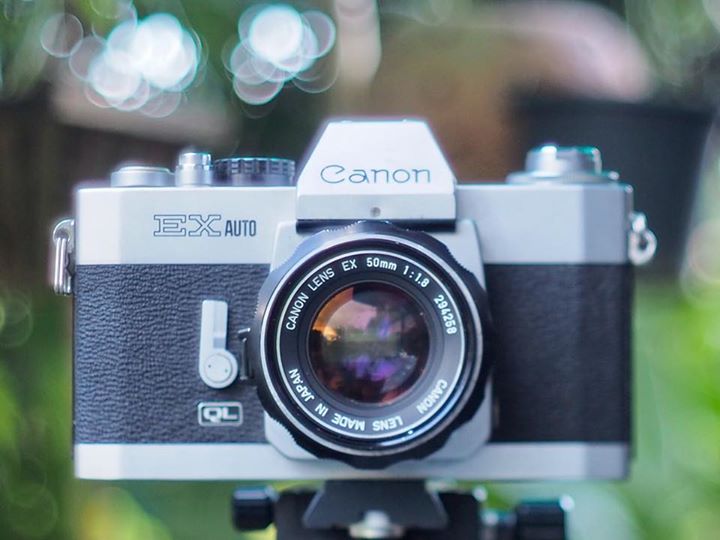 CANON EX AUTO CANON LENS EX 50MM.F1.8