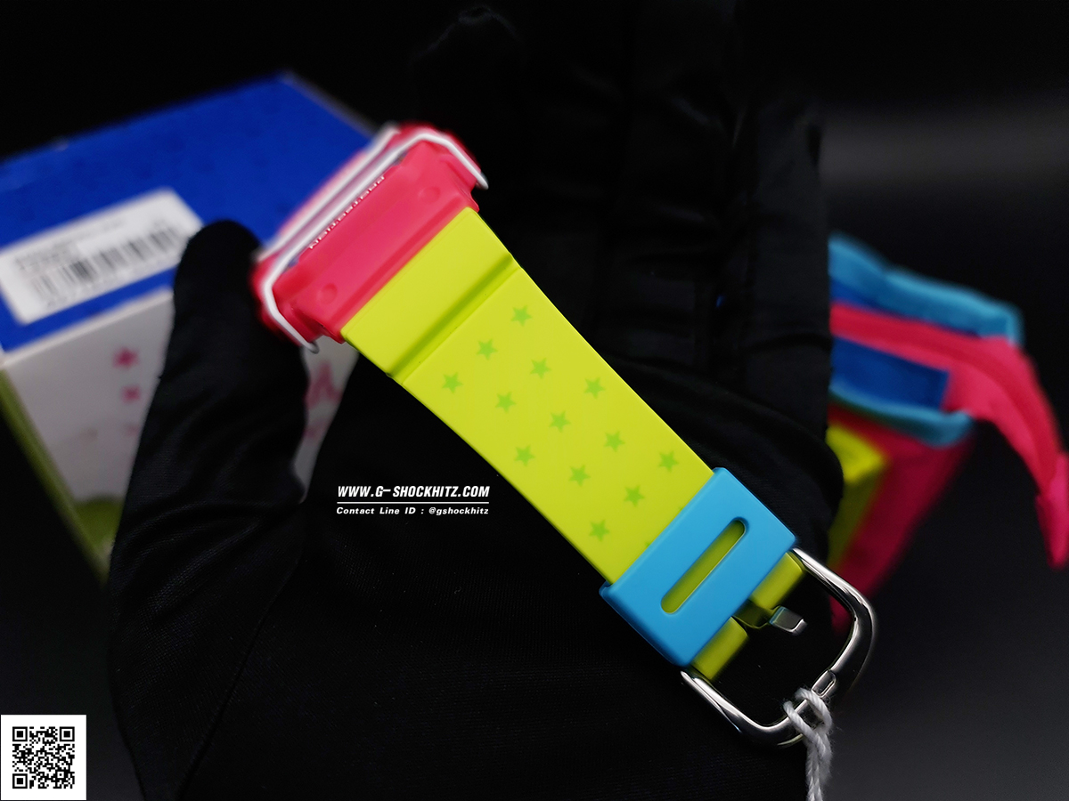 CASIO BABY-G นาฬิกาข้อมือ นาฬิกากันน้ำ นาฬิกาของแท้ ประกันศูนย์ CMG 1 ปี รุ่น BGD-500XG-4JR นาฬิกาสีชมพู