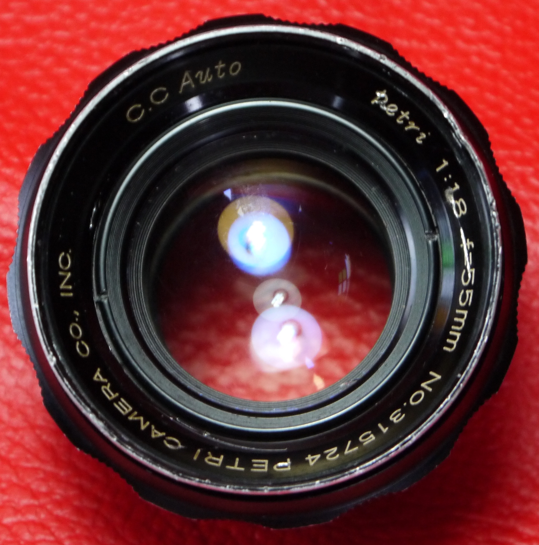 C.C AUTO PETRI 55MM.F1.8
