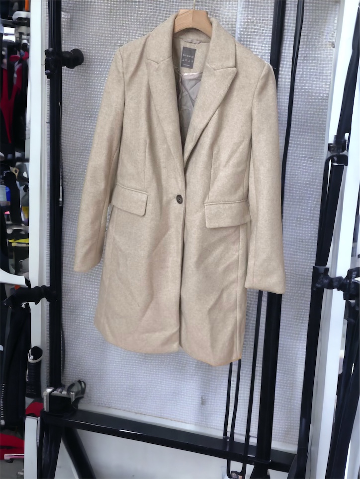 เสื้อโค้ทวูล Trench coat เสื้อโค้ทเฟอร์ โค้ทสักหลาดสีเบจ แบรนด์ Primark สำเนา สำเนา สำเนา สำเนา สำเนา สำเนา