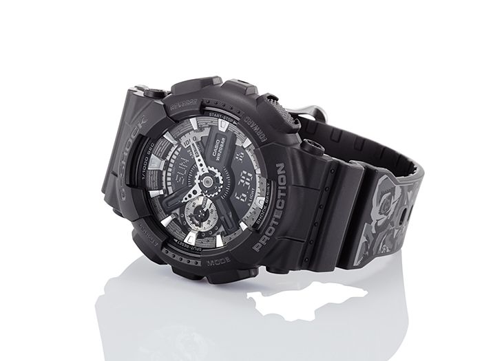 CASIO G-SHOCK นาฬิกาข้อมือ นาฬิกากันน้ำ นาฬิกาของแท้ ประกันศูนย์ CMG 1 ปี รุ่น GMA-S110F-1A นาฬิกาสีดำ