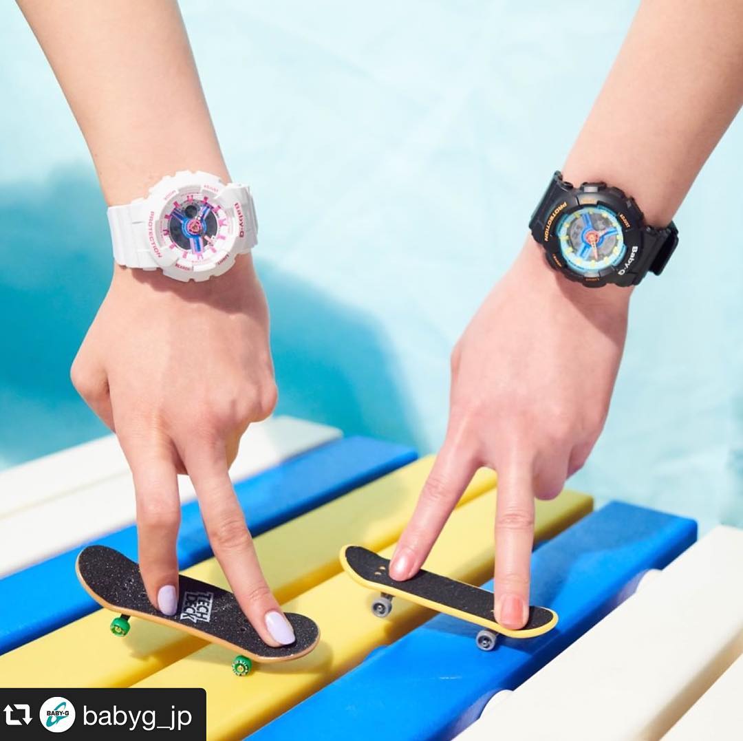 CASIO BABY-G นาฬิกาข้อมือ นาฬิกากันน้ำ นาฬิกาของแท้ ประกันศูนย์ CMG 1 ปี รุ่น BA-110NR-1A นาฬิกาสีดำ