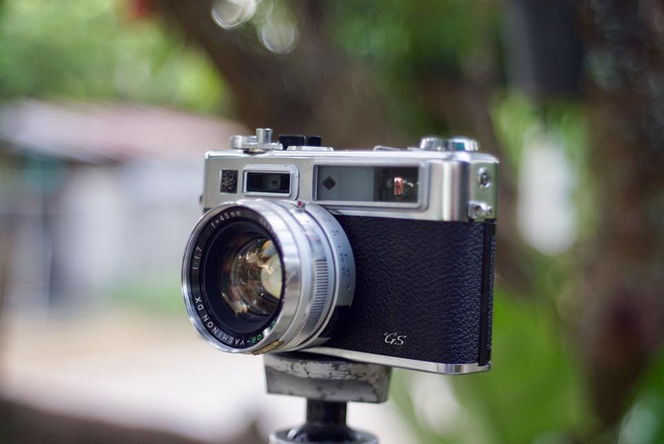 YASHICA ELECTRO 35 GS YASHICA YASHINON DX 45MM.F1.7