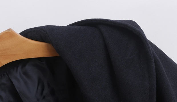 เสื้อโค้ท เสื้อกันหนาว โค้ทวูล แต่งฮู้ด แบรนด์ Stradivarius สำเนา สำเนา เทา/ดำ