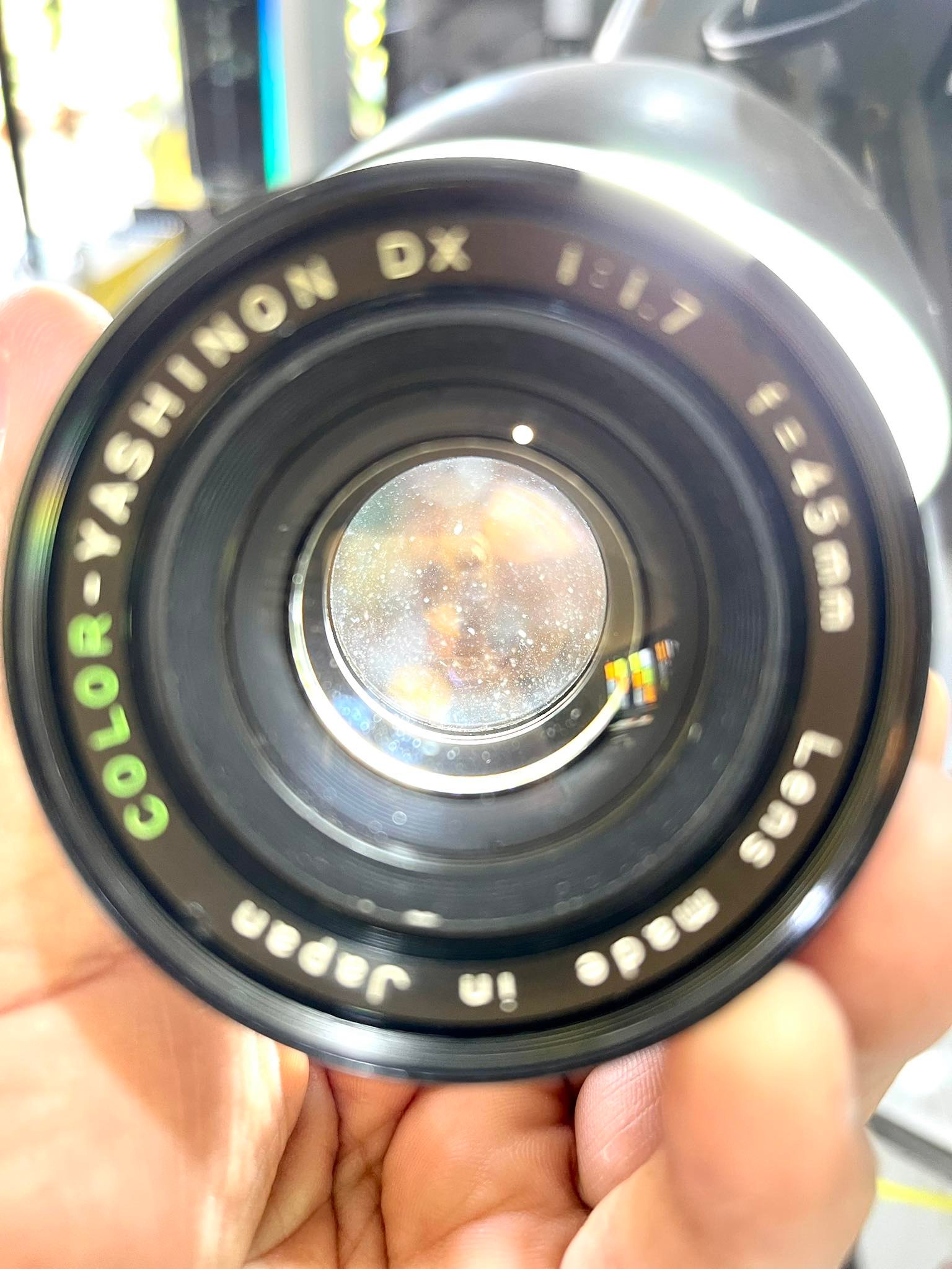 YASHICA COLOR YASHINON-DX 45MM.F1.7 MODIFLY E MOUNT