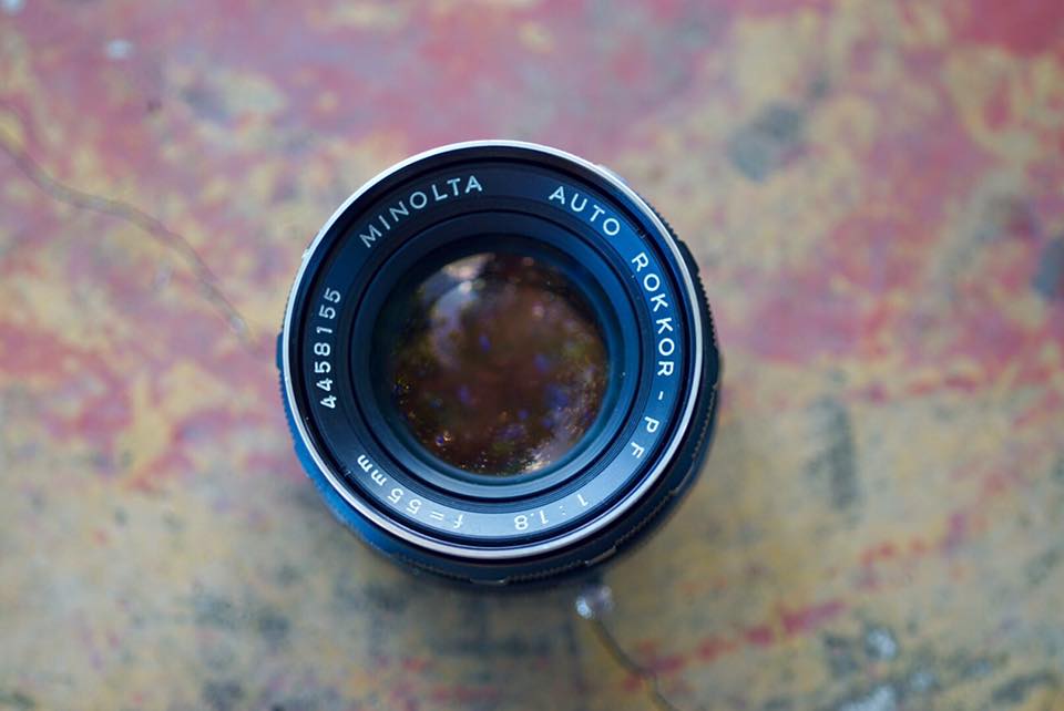 MINOLTA AUTO ROKKOR-PF 55MM. F1.8 MD MOUNT