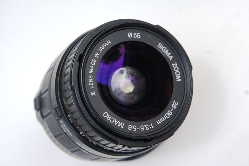 SIGMA ZOOM 28-80MM.F3.5-5.6 MACRO CANON EF MOUNT