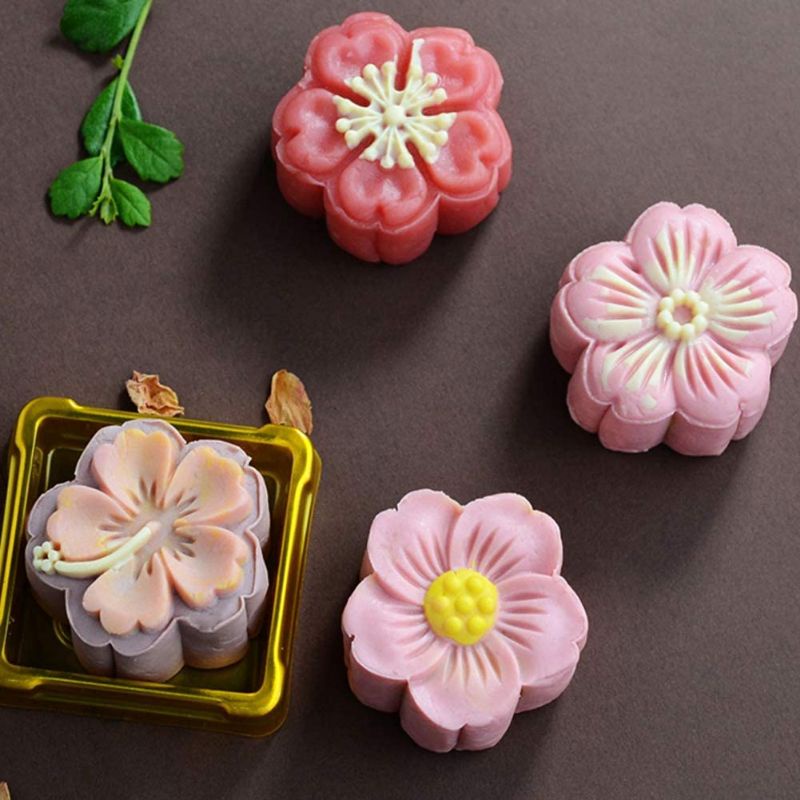 แม่พิมพ์กดขนมลายซากุระ 4ลาย(เลือกขนาด)